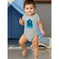thumbnail image 2 of Fun Monster With One Eye Bodysuit Infant -Image by Shutterstock,  Newborn, 2 of 4