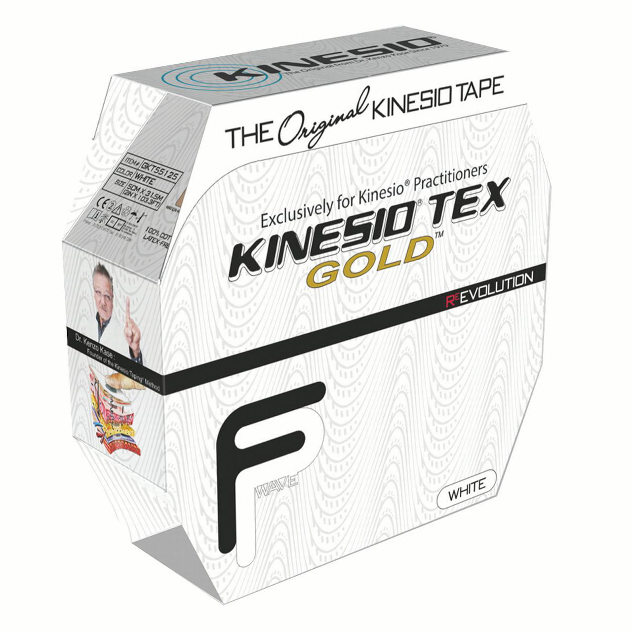 KINESIO TEX GOLD FP TAPE 2" x 5 1/2yds KINESIOLOGY SPORTS TAPE ALL COLORS 2 pack 