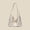 White, variant on Studded Hobo Bags for Women Soft PU Leather Studded Slouchy Shoulder Handbag Tote Purse