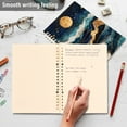 thumbnail image 4 of FORMRS 1-Subject Spiral Notebook 8" x 5" College Ruled 60 Refillable Sheet A5 Hard Cover, Green Mountains, 4 of 7