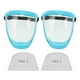 thumbnail image 2 of Protector facial, cubierta protectora para la cara de 2 piezas, cubierta facial transparente, protector facial reutilizable, durabilidad mejorada, 2 of 8