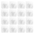 thumbnail image 1 of 20Pcs Gancho Autoadhesivo una Prueba de Agua Gancho de Pared de Alta Resistencia Adecuado para Cocina DoméStica BañO Gancho Fuerte Sin Perforaciones, 1 of 1