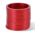 thumbnail image 1 of Aluminum Alloy Bike Bottom Bracket Washer Flywheel Gasket, Bicycle Washer, Excellent Accessory For Cyclist Red, 1 of 8