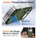 thumbnail image 4 of Funda Mate Translúcida Delgada con Soporte Oculto, Compatible con iPhone 17 Pro 6.3" - Verde, 4 of 7