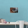 thumbnail image 2 of Sleepy Christmas Holiday Puppy Dog Home Business Office Sign, 2 of 4