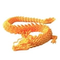 thumbnail image 1 of Youkk Home Decor With Elegant 3D Printed Chinese Dragon Add Charm To Home Handmade silk gold 45CM, 1 of 6