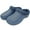 Navy, variant on Ventana Men’s Winter Clog Fuzzy Warm Indoor Outdoor Nursing Shoes Comfy Slip On&nbsp;