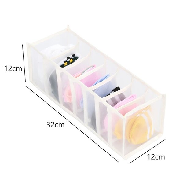 Cajas de rejilla de almacenamiento de ropa para suéter, armario para dormitorio de estudiantes, cajón organizador de camisetas y pantalones, caja de separación de ropa