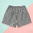 thumbnail image 2 of OSOLU Toddler Girls Plaid Casual Shorts Little Girls Wear Light Summer Pants Baby Fashionable Dailywear, 18-24 Months, 2 of 3