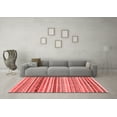 thumbnail image 3 of Ahgly Company Indoor Rectangle Abstract Red Modern Area Rugs, 3' x 5', 3 of 4