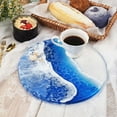 thumbnail image 2 of 2X DIY Resin Epoxy Mold Coaster Tray Circle Silicone Mold 12 Inch Placemat Dessert Display Tray Mold, 2 of 6