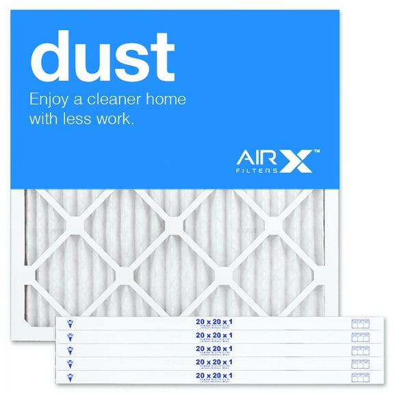 AIRx Dust 20x20x1 MERV 8 Pleated Filter