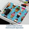 thumbnail image 6 of Ice Cream Non-Slip Rubber Bottom Printed Gaming Mouse Pad Mouse Mat - Square 8.3x9.8 Inch, Suitable for Office and Gaming., 6 of 6