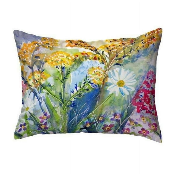 11 x 14 in. Wild Flower Small No-Cord Pillow