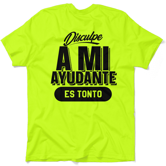 Ayudante - Safety Yellow Hi-Vis T-Shirt