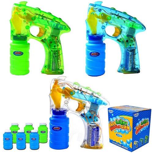 Bubble Gun Party Favors, 3pack
