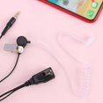 thumbnail image 3 of Walkie Talkie Radio 3.5mm Air Acoustic Tube PTT Auricular para Xiaomi Mijia1S Likrtyny Accesorios electrónicos, 3 of 9