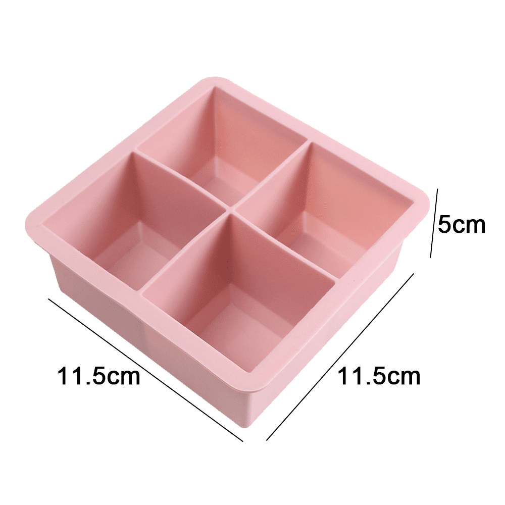 Flower/Fish Ice Cube Tray Mold 8 Cavity Pink Whim Cynthia Rowley 2 Trays