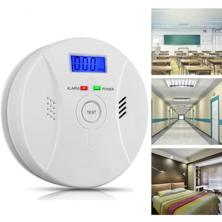 Smoke and Carbon Monoxide Alarm ,Sound & Flash Alarm Home Portable Security Warning Gas Smart prompt SMT manufacture technology (Best Smart Home Technology)