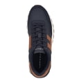 thumbnail image 2 of Zapatilla Tommy Hilfiger Gani para hombre, color azul marino/coñac, talla 11, 2 of 6