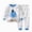 L101-Blue, variant on Toddler Baby Boy Fall Outfit Elephant Print Sweatshirt Long Pants Set Casual 2Pcs Winter Clothes Loungewear Set(L101-Grey,5-6 Y)