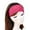 Hot Pink, variant on Bathroom Accessories Headband for Face Washing and Hair Management – Versatile Sports Yoga Hijab Makeup Solution for Women in Europe and the United States