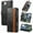 Black, variant on Dteck for iPhone 16E Wallet Case, Magnetic PU Leather Flip Folio Case with Card Holders RFID Blocking Kickstand Shockproof TPU Inner Shell Phone Case, Darkbrown