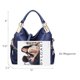 thumbnail image 4 of Bolso Dasein Monederos para mujer de piel vegana azul marino, 4 of 6