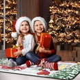 thumbnail image 5 of 2 Pcs Christmas Kitchen Rugs and Mats for Floor Non-Slip Backing Mat Merry Christmas Kitchen Decor Anti Fatigue Kitchen Rug Sets with Runner Xmas Decor (Christmas 03, 17"x47.2"+17"x30"), 5 of 6