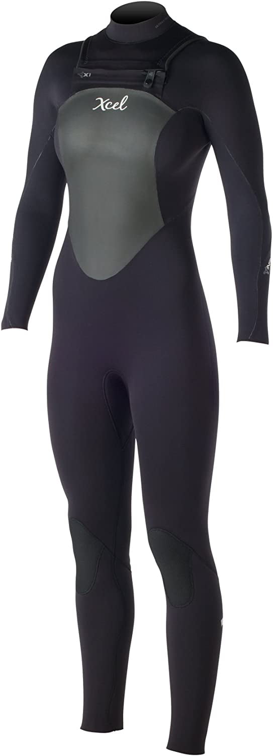 Xcel Wetsuits Women 3/2 Infiniti X1 Full Suit, Black with Silver Ash ...