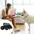 thumbnail image 2 of Zapatos nuevos para mascotas Zapatos para perros Fundas para zapatos de mascotas Calcetines para mascotas Zapatos para perros grandes 4 unidades, 2 of 3