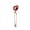 Rose Gold, variant on XMMSWDLA Tea Snap Balls Seashell Heart Star Pineapple Teapot Shape Tea Filters Stainless Steel Tea Strainer Loose Leaf Tea Infuser with Long Handle(Gold)