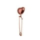 thumbnail image 3 of Cesta de té en forma de corazón, infusor de acero inoxidable, red de malla, práctico, hebilla, para cocina, infusión de té, té caliente, para hogar, portátil, metal, malla, para oficina, 3 of 7