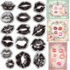thumbnail image 1 of Sello de silicona con forma de labios, sello decorativo transparente de goma para San Valentín, sellos de silicona transparentes, 1 of 6