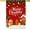 Red House, variant on Merry Christmas Garden Flag 28 x 40 Inches Double Sided Snowmen Gifts and Winter Decor Merry Christmas Outdoor Yard Flag for Outside Home Front Door Lawn Porch Patio Welcome Decor