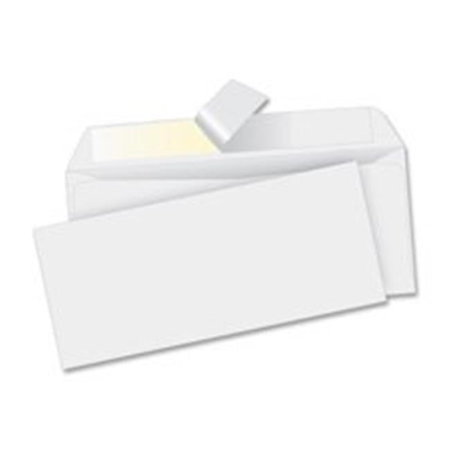 PeelSeal Envelopes,Plain,No. 10, 4.13 in. x 9.5 in.,500BX, WE