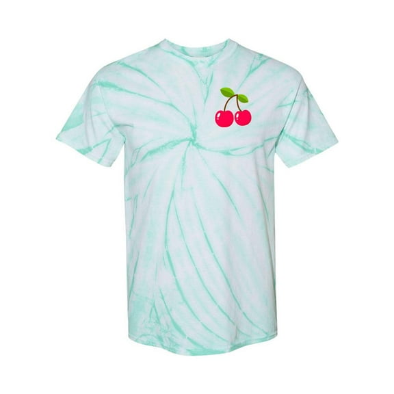 Red Cherries Tie Dye Cyclone Men -SPIdeals Designs, Male Large