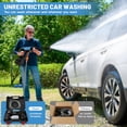 thumbnail image 2 of Furuoping Cordless Pressure Washer – Electric Power Cleaner 900 PSI Battery Powered with Foam Cannon and 6-in-1 Nozzle for Home & Garden Cleaning, 2 of 10