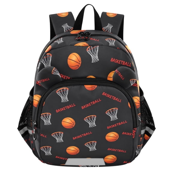ALAZA Basketball Mini Backpack School Bookbag Age 3-7 Medium