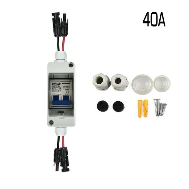 GLFILL Pv Isolator Switch Dc/Ac 30A Ip65 Disconnect Circuit Breaker for