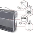 thumbnail image 4 of Ovzne New Zipper Mesh Organizer Bag Set Dispenser With Handheld Portable On Clearance, 4 of 6