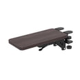 thumbnail image 2 of Bunblic Computer Arm Bracket Extension Board Sturdy Mouse Arm Support Foldable Armrest Rack Elbow Support for Desk Desktop Home Table dark brown, 2 of 8