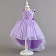 thumbnail image 7 of Godderr Kids Girls Princess Dress Birthday Dresses for Girls Tutu Dress Toddlers Formal Bridesmaid Dress Party Flower Girlevening Girl's Piano Performance Suit Size 4-12 Years, 7 of 7