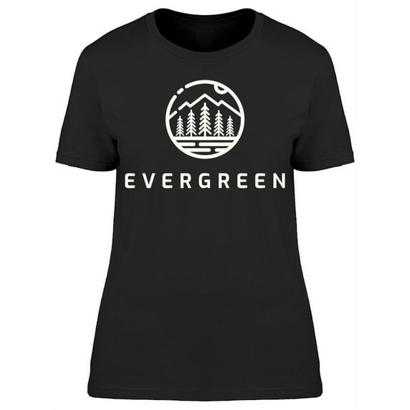 Evergreen T-Shirt Women -Image by Shutterstock, Female 3X-Large