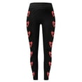 thumbnail image 4 of Valentine's Day Womens Leggings Plus Size Casual Printed Love High Waist Yoga Pants With Pockets, 4 of 4