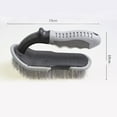 thumbnail image 2 of Mobutofu 1Pcs U-Shape Carpet Brush for Car and Bike Wheel Cleaning, 2 of 8