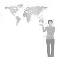 thumbnail image 2 of World Map Wall Art Earth Atlas Decal Sticker, 2 of 4