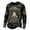 Black, variant on Broave Men Vintage Dark Halloween Graphic Crewneck Long Sleeve Shirt, Skeleton Tombstone Pumpkin Bat Print Casual Pullover Top, Gothic Bones Halloween Outfit for Men