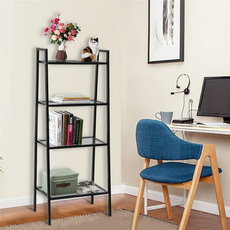 4 Tier Ladder Shelf A Frame Home Bookcase Style Storage This On Opens A Dialog That Displays Additional Images For With The Option To Zoom In Or Out