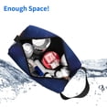 thumbnail image 6 of Goofa Lantern On Snow With Christmas Printed Toiletry Bag with Handle,Large Capacity Travel Makeup Cosmetic Bag for Women, Carry on Airport Airline Compliant Bag, 6 of 9
